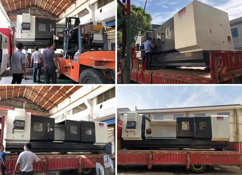 數(shù)控旋風銑整機XSK-80-4M發(fā)貨現(xiàn)場