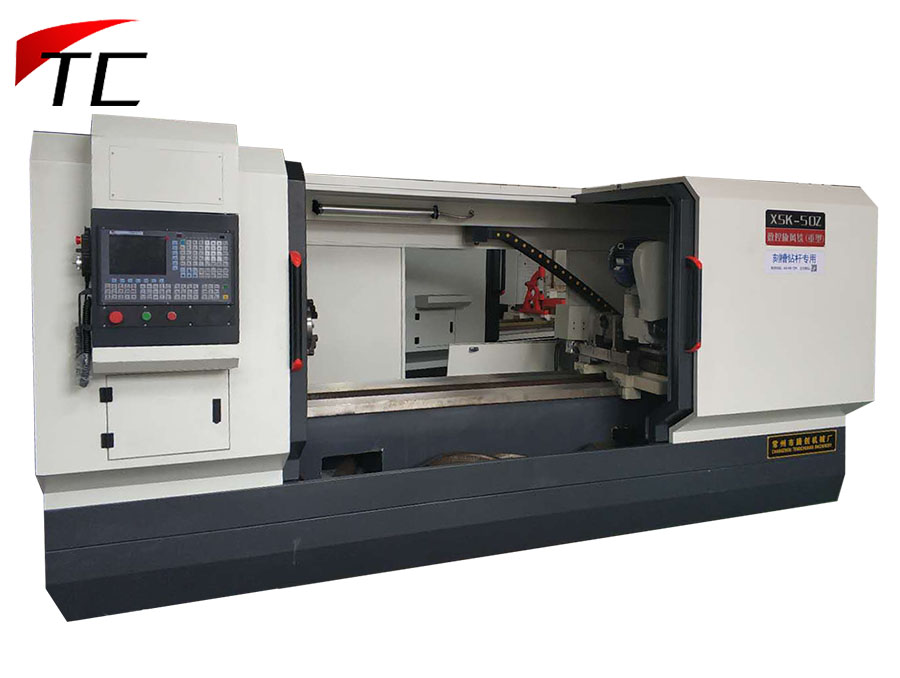 刻槽鉆桿專用數(shù)控旋風銑