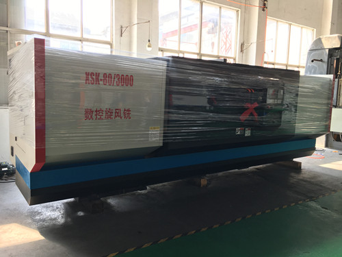 2臺(tái)大型數(shù)控旋風(fēng)銑完美交機(jī)