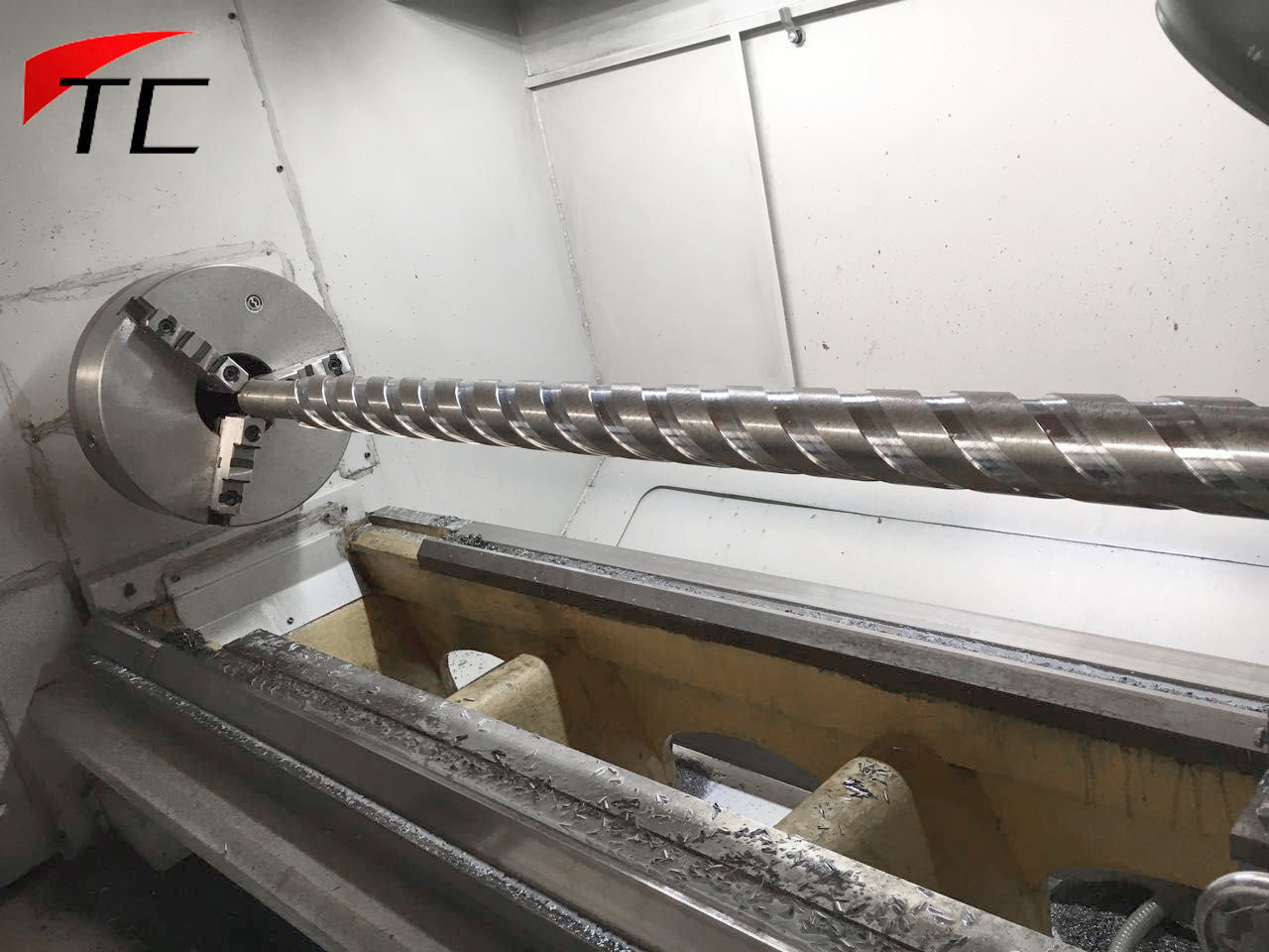 刻槽鉆桿本體肋骨鉆桿旋風銑專用設備